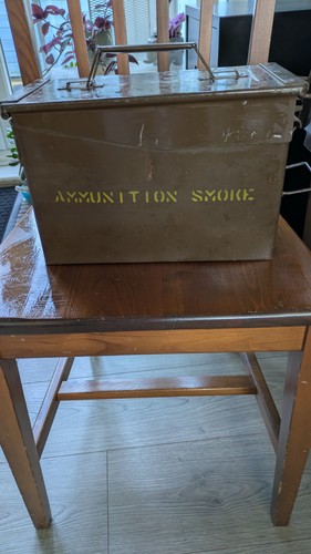 Ammunition smoke box - ammunition,