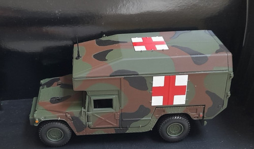 Hummer army ambulance with - army,